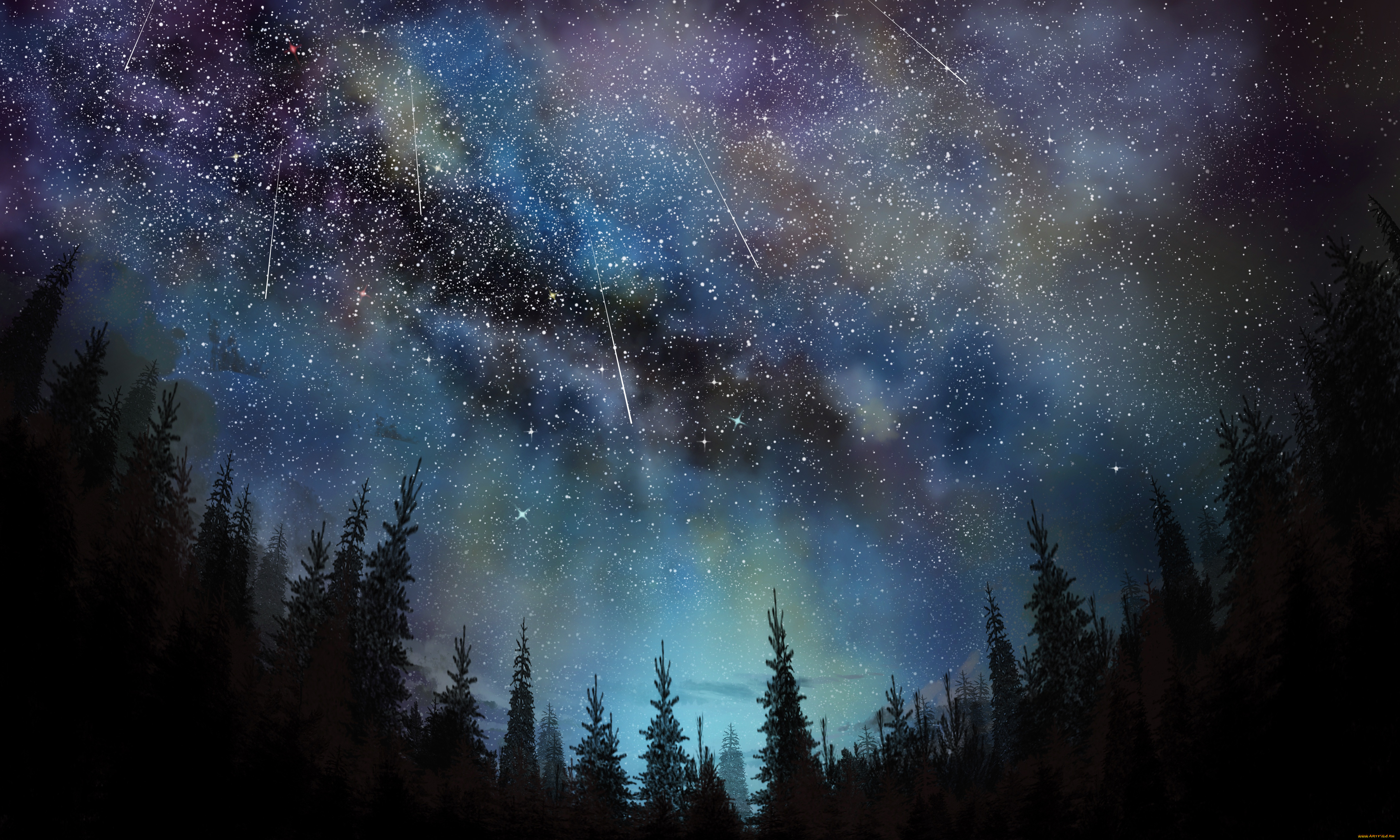 Космос это природа. Ночное небо. Звездное небо в лесу. Ночное небо со звездами. Звезда в лесу.
